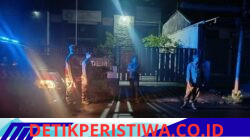Tekan Angka Kriminalitas, Polsek Bebandem Gelar “Blue Light Patrol” di Kawasan Padat Penduduk