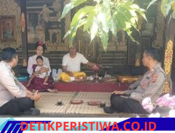 Cegah dan Antisipasi Tindak Kriminal 3C, Kapolsek Bebandem Bersama Bhabinkamtibmas Sambangi Tokoh Agama di Griya Karang