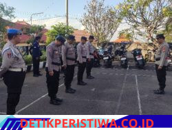 Propam Lakukan Pengawasan dan Pengecekan, Apel Fungsi Personil Polres Karangasem