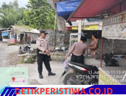 Cegah dan Antisipasi Gangguan Kamtibmas, Polsek Sidemen Gelar Patroli Kegiatan Rutin Yang Ditingkatkan (KRYD)