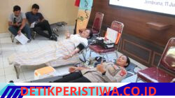 Sambut Hari Bhayangkara ke-80 Polres Jembrana dan PMI Gelar Bhakti Kesehatan Donor Darah, Berhasil Kumpulkan 80 Kantong Darah