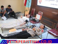 Sambut Hari Bhayangkara ke-80 Polres Jembrana dan PMI Gelar Bhakti Kesehatan Donor Darah, Berhasil Kumpulkan 80 Kantong Darah