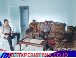 Bhabinkamtibmas Sambangi Kantor Desa Selat, Bangun koordinasi bersama Perbekel Desa Selat
