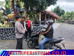 Melalui Patroli Dialogis, Personel Polsek Selat Kunjungi Objek Wisata dan Permukiman