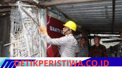 Tutup Rangkaian Baksos Hari Bhayangkara ke-80, Kapolres Karangasem Resmikan Proses Pembangunan Bedah Rumah Layak Huni