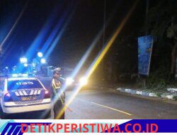 Tekan Angka Lakalantas, Unit Turjagwali Satlantas Polres Karangasem Gelar Patroli Barcode dan Blue Light Patrol 