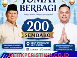 Dirut PT Green Palma Riau Jaya dan Ketua 3 Hambalang Riau Salurkan 200 Paket Sembako Jumat Berkah Jadi Momentum Berbagi untuk Sesama