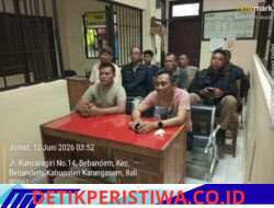 Pererat Tali Silaturahmi, Polsek Bebandem Gelar Nobar Pembukaan Piala Dunia 2026