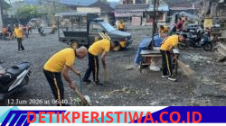 Ciptakan Lingkungan Bersih dan Asri di Hari Lingkungan Hidup Sedunia 2026, Polsek Bebandem Bersama Instansi Terkait Gelar Aksi Bersih-Bersih 