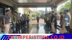 Sesudah dan Sebelum Tugas Piket Jaga di Mako, Sat Lantas Polres Karangasem Laksanakan Apel Serah Terima Tugas Jaga