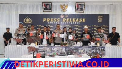 Selama Bulan Mei 2026, Satreskrim Polres Karangasem Berhasil Ungkap 10 Kasus, Bekuk Komplotan Maling  Mahkota Pendeta Hindu hingga Pencurian Sapi Petani 