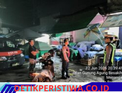 Jaga Kondusifitas Situasi Kamtibmas, Personil Polsek Rendang Gelar  Patroli Kegiatan Rutin Yang Ditingkatkan (KRYD)  