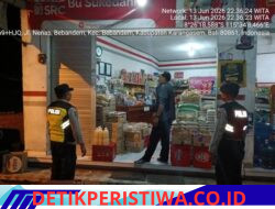 Ciptakan Situasi Kamtibmas Kondusif, Polsek Bebandem Intensifkan Blue Light Patrol Sasar Objek Vital dan Pemukiman