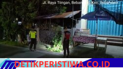 Personil Polsek Bebandem Intensifkan Patroli KRYD Jaga Kondusifitas Malam Hari, Sasar Rute Rawan dan Objek Vital