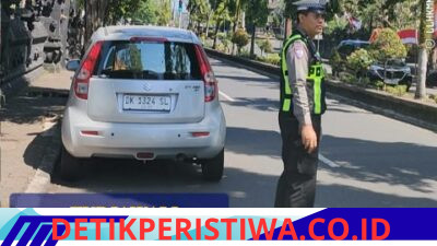 Tekan Angka Pelanggaran Lalulintas, Unit Patroli Satlantas Laksanakan Patroli Dialogis di Jalan Sudirman Amlapura