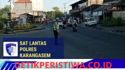 Dengan Sepenuh Hati Unit Turjawali Sat Lantas Rutin Lakukan Gatur Lalin di Pos 3 Patung Salak Jasri