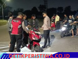 Antisipasi Gangguan Kamtibmas, Polsek Pinang Gelar Patroli Dini Hari