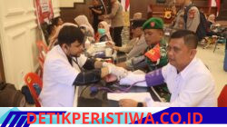 Hari Bhayangkara ke-80, Polres Aceh Timur Kumpulkan 88 Kantong Darah