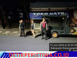 Tindak Lanjuti Program Kapolri, Polsek Bebandem Gelar KRYD dan Patroli Dialogis dalam Menjaga Situasi Kamtibmas