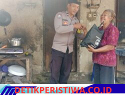 Pererat Sinergi Jelang Hari Raya Galungan dan Kuningan, Bhabinkamtibmas Polsek Rendang Serahkan Bantuan Sosial Kepada Warga Kurang Mampu
