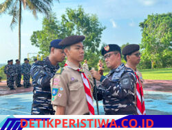 Lanal Dabo Singkep Gelar Persami KKRI TW II Tahun 2026