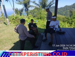 Rutinitas Patroli Dialogis Polsek Selat, Pantau Kamtibmas di Wilayah Duda Timur hingga Putung