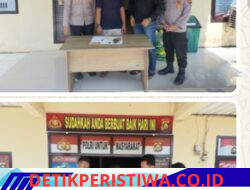 Penyerahan Senpi Rakitan Dalam OPS Senpi Musi Tahun 2026 Polsek Belitang Iii Polres Oku Timur