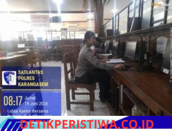 Berikan Layanan Prima kepada Masyarakat, Sat Lantas Polres Karangasem, Serahkan STNK Baru Secara Cepat dan Ramah