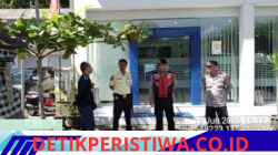Pastikan Situasi Kamtibmas Kondusif, Polsek Sidemen Laksanakan Patroli Barcode, Pantau Objek Vital dan Pasar Malam