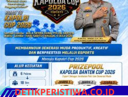 Polda Banten Akan Gelar Turnamen Esports Kapolda Cup 2026, Jaring Atlet Berprestasi Menuju Kapolri Cup