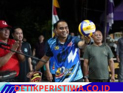 Buka Turnamen Voli Kapolres Cup 2026, Kapolres Karangasem Tekankan Sinergitas dan Sportivitas
