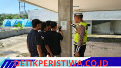 Personil Piket Sat Lantas Polres Mesuji Laksanakan Patroli Janji Jaga di Kawasan Islamic Center