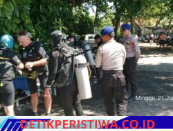 Utamakan Keselamatan Wisatawan,  Satuan Polairud Polres Karangasem Sambangi Pesisir Pantai Tulamben, Berikan Himbau kepada Wisatawan 