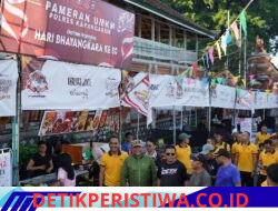Dukung Ekonomi Kreatif, Kapolres Karangasem Pamerkan Stand UMKM Milik Bhayangkari di Momen Hari Bhayangkara ke-80