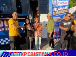 Sambut Hari Bhayangkara ke-80, Sat Lantas Permudah Masyarakat Melalui Layanan SIM dan SAMSAT Keliling