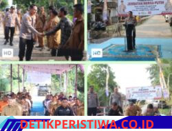 Kapolres OKU Timur Resmikan Jembatan Merah Putih, Wujud Pengabdian Polri untuk Masyarakat Di Hari Bhayangkara Ke-80