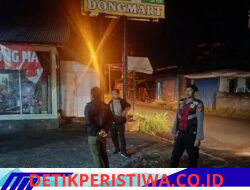 Pastikan Situasi Keamanan Pasca Hari Raya, Polsek Bebandem Gelar Blue Light Patrol