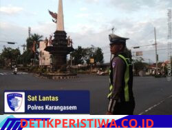 Ciptakan Kelancaran Lalu Lintas Arus  Lalulintas, Personil Lantas Lakukan Gatur Lalin di Ktl 2