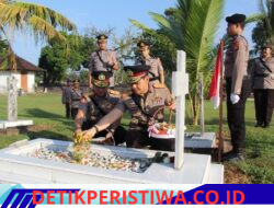 Sambut HUT Bhayangkara ke-80, Kapolda Bali Pimpin Ziarah dan Tabur Bunga di TMP Pancaka Tirta Tabanan