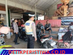 Melalui Patroli Barcode Personil Polsek Selat Pantau Obvit, dalam Menjaga Situasi Kamtibmas