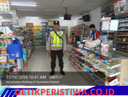 Polsek Belitang III Melaksanakan Patroli Rutin Objek Vital Antisipasi Gangguan Kamtibmas