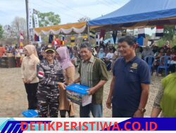 Lanal Bintan Kembali Gelar Bakti Sosial dan Pemeriksaan Kesehatan Gratis di Desa Kawal