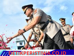 Mengenang Pahlawan, Polres Aceh Timur Maknai Hari Bhayangkara Ke-80 dengan Tabur Bunga