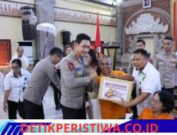 Kapolda Bali dan Bhayangkari Daerah Bali Berbagi Kepedulian, dalam Puncak Baktikes Hari Bhayangkara ke-80