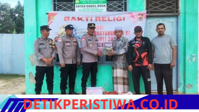 Bhakti Religi Hari Bhayangkara Ke – 80, Polsek Simpang Ulim Perkuat Sinergi dengan Dayah