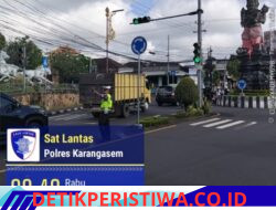 Pastikan Ketertiban dan Kelancaran Arus Lalulintas, Personil Lantas Rutin Lakukan Gatur Pagi di Ktl 1 Subagan