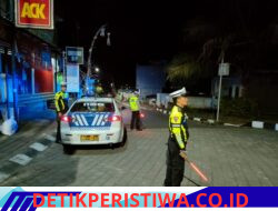 Cegah dan Antisipasi Laka Lantas, Satlantas Polres Karangasem Intensifkan Patroli Malam