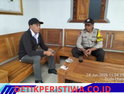 Pererat Sinergi, Bhabinkamtibmas Desa Duda Utara Sambangi Warga Binaan Sampaikan Pesan kamtibmas