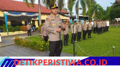 Kapolres Ogan Ilir Tekankan Kesiapan HUT Bhayangkara ke-80 dan Pentingnya Pelayanan Prima