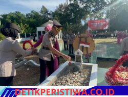 Hari Bhayangkara ke-80, Polres Bireuen Gelar Ziarah Nasional dan Tabur Bunga di TMP Glp Payong